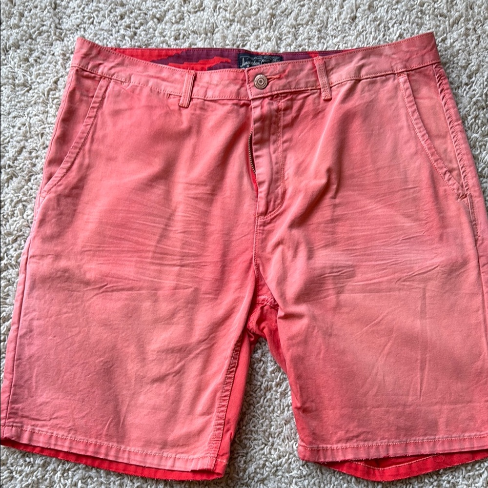 Scotch and Soda Men's Coral Shorts